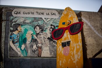 También hay distintas pinturas realizadas