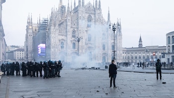 Italia desplegará 500 militares en Milán tras los disturbios del fin de semana