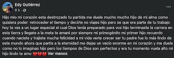 Edy “Pichi” Gutiérrez murió en Los Ángeles tras ser alcanzado por la caída de un helicóptero de noticias de NBC4 y Telemundo 52.