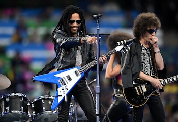 Lenny Kravitz es un cantante,