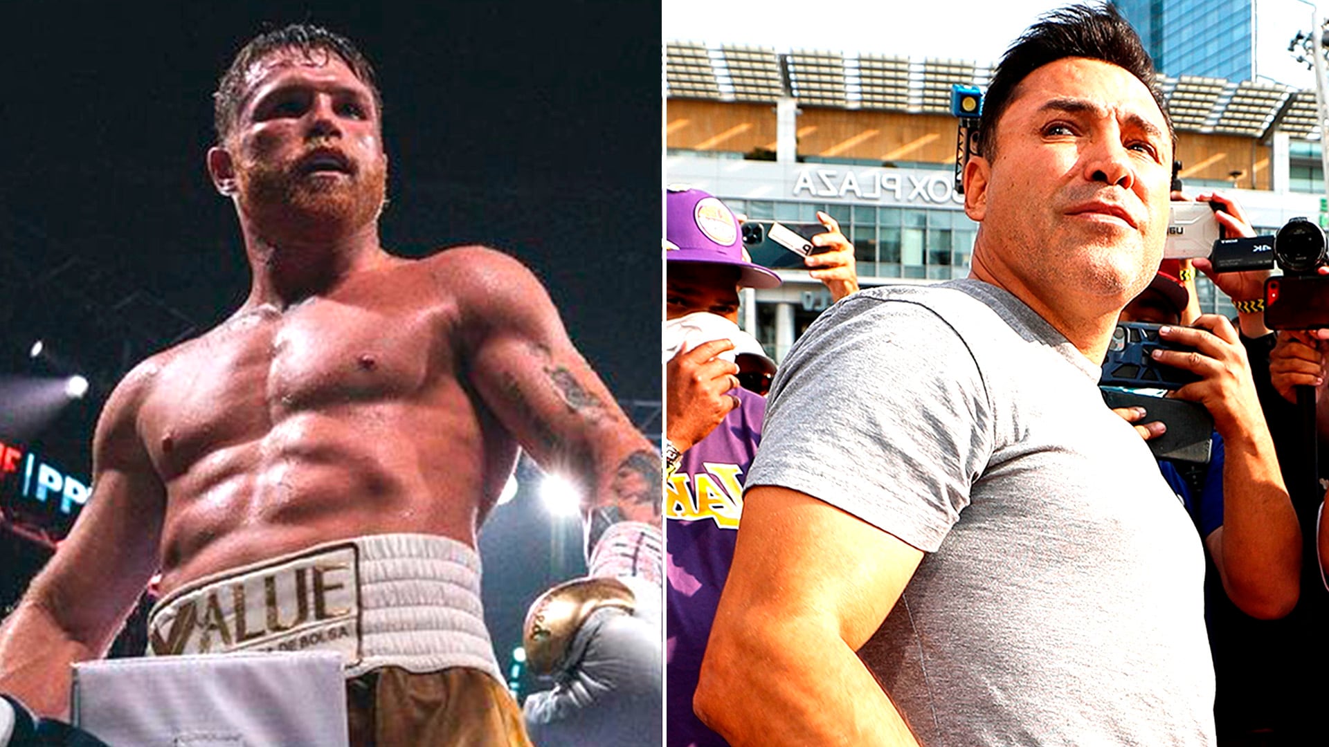 Óscar de la Hoya se lanza contra Canelo por menospreciar a David Benavídez por ser mexicoamericano