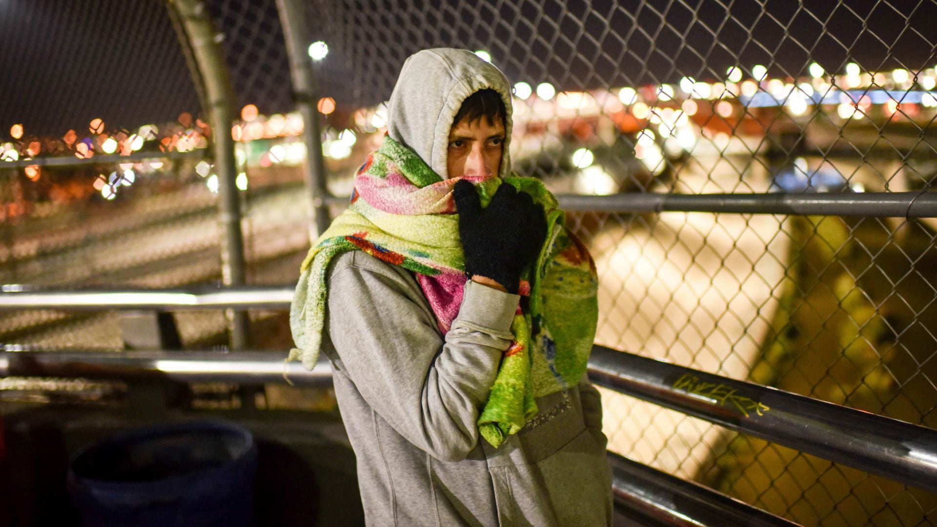 El sistema frontal número 19 y la masa de aire polar provocan condiciones meteorológicas adversas en la península de Yucatán y el sureste mexicano. Crédito: Cuartoscuro