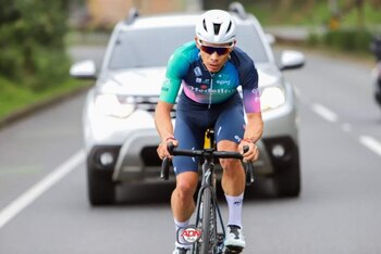 Miguel Ángel López habló de su estrategia de carrera para ganar la etapa reina de la Vuelta a San Juan