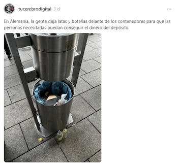 Captura de pantalla del mensaje