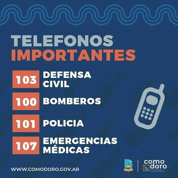 Los teléfonos de emergencias de
