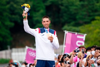 El ciclista español David Valero