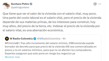 Gustavo Petro explicó que los