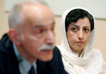 La premio Nobel de la Paz Narges Mohammadi en una imagen de archivo. EFE/Magali Girardin.