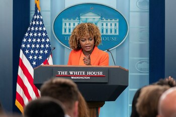 La secretaria de prensa de