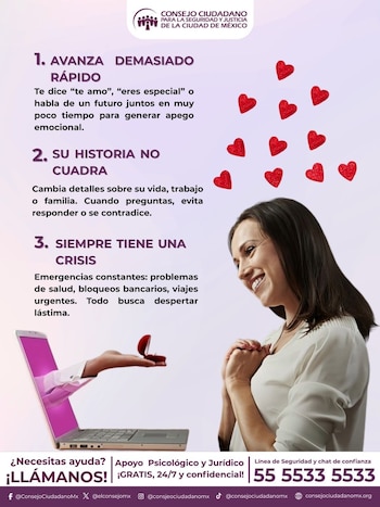 En San Valentín, los fraudes