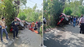 Vehículo de transporte público se