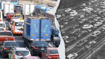 El tráfico en Lima, un