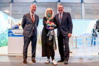 Jesús Carrobles, María Eizaguirre y