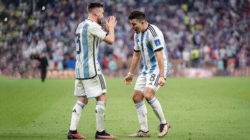 Marcos Acuña y Nicolás Tagliafico