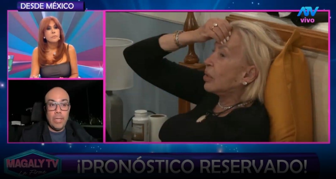 Periodista revela lo que se sabe sobre las hijas de Laura Bozzo durante su hospitalización en México. Captura: Magaly TV La Firme.