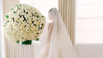 Un vestido de 67 años y una iglesia tradicional en Miami: cómo fue la boda de la sobrina nieta de Kennedy