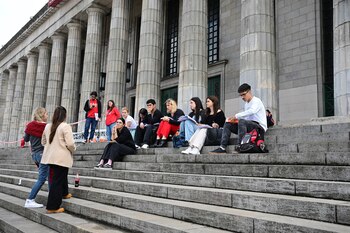 Archivo. Toma en la Facultad