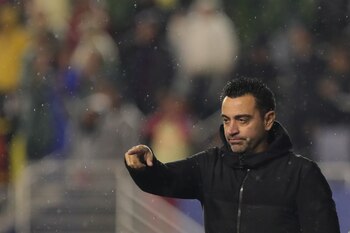 Xavi Hernández, entrenador de Barcelona