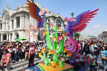 Los alebrijes quedarán expuestos varios
