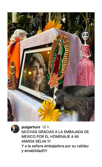 Arturo Puig recordó a Selva