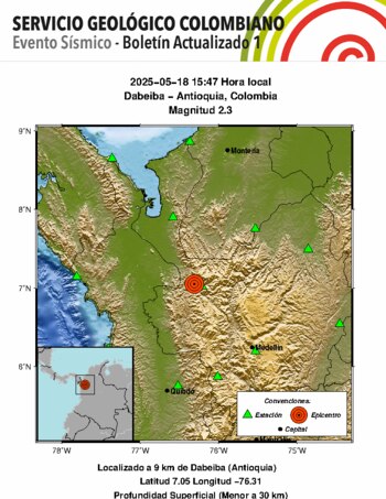 Este sismos fue de baja