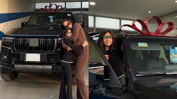 Valery Revello sorprende a sus seguidores al regalar una lujosa camioneta a su hija de siete años y compartir mensaje de superación