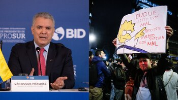 Iván Duque vivió un Paro