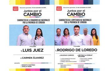 Boleta de Juntos por el