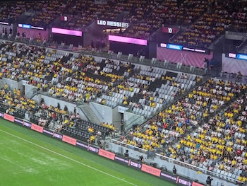 Así lucen las gradas del estadio Inter de Miami de Estados Unidos - crédito Mauricio Rodríguez
