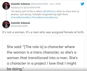 Críticas Halle Berry personaje trans