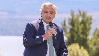 El presidente Alberto Fernández