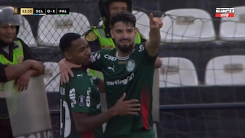 Golazo de José Manuel López con sutil definición en Sporting Cristal vs Palmeiras por la Copa Libertadores 2026
