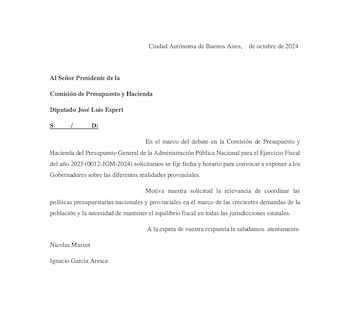 Invitación gobernadores