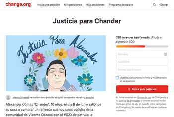 Petición para pedir justicia por
