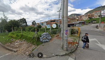 Esta es la zona en la que ocurrió el siniestro, en la localidad de San Cristóbal - crédito Google Maps
