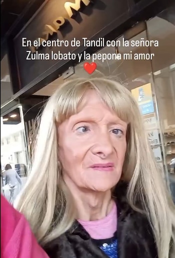 Zulma Lobato en Tandil