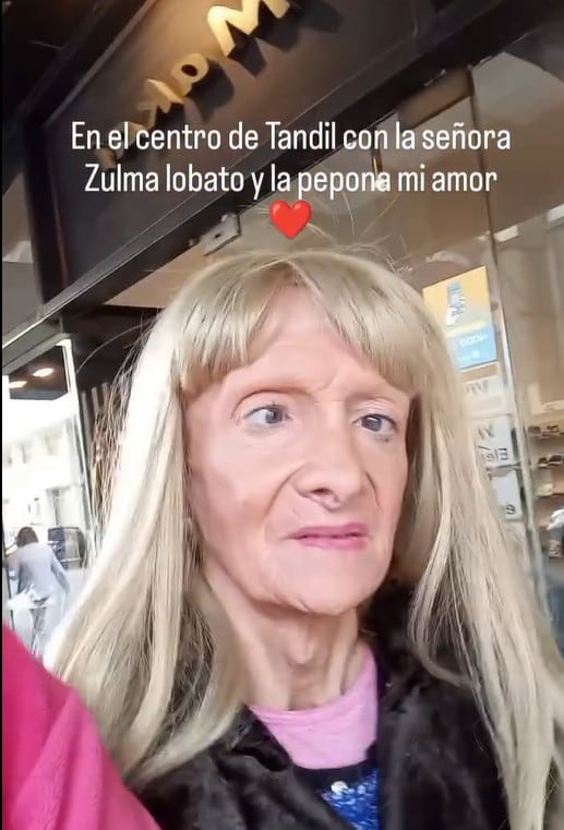 Zulma Lobato en Tandil