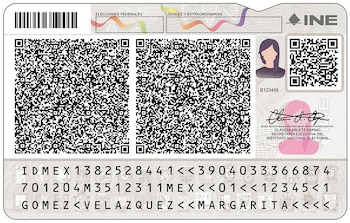 INE presenta nuevo formato de la Credencial para Votar. (Imagen: INE)