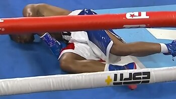 El escalofriante nocaut de una