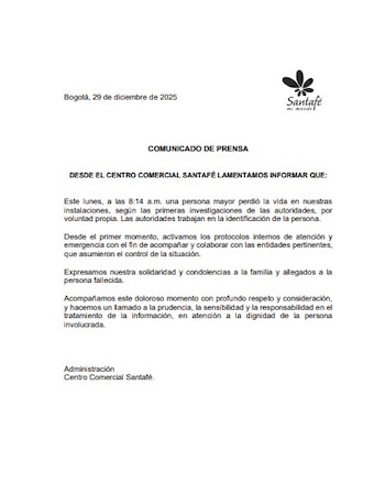 El centro comercial Santa Fe