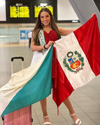 Alondra Huarac antes de viajar