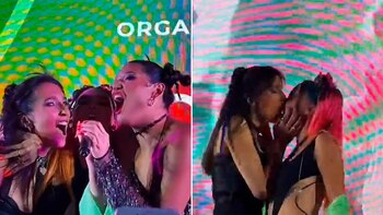 Belinda - Valentina - Lola Rodríguez - Pride Madrid - beso