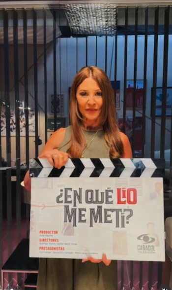 Amparo Grisales regresa a la televisión con la serie 'En Qué Lío Me Metí', la nueva apuesta de Caracol Televisión - crédito captura de pantalla @caracoltv / Instagram