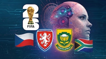 Sudáfrica vs República Checa: la Inteligencia Artificial predice al ganador en el Mundial 2026