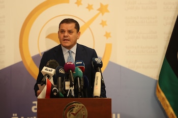 Abdul-Hamid Dbeibah mantiene el control del gobierno reconocido internacionalmente en Trípoli (Europa Press)