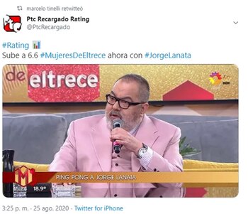 El mensaje que retuiteó Marcelo