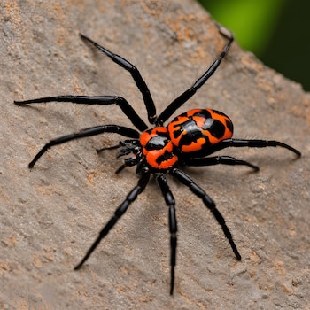 Las arañas como la viuda