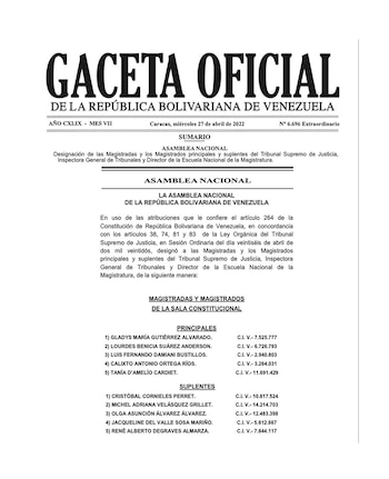 El costo oculto de ampliar el Tribunal Supremo de Justicia; más magistrados, más escoltas y una factura que crece