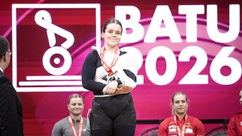 Naroa Arrasate inaugura el medallero español en el Europeo de Halterofilia con una plata en dos tiempos