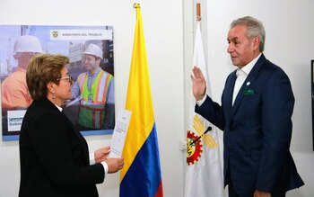 Jorge Londoño se posesionó como